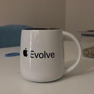 NEW Apple Evolve Ceramic Mug in White